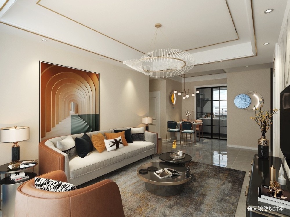 兰州新区绿地四期现代简约